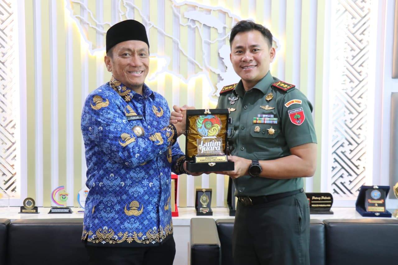 Bupati Terima Audiensi Dandim 1403/Palopo, Bahas TMMD hingga Turnamen Basket