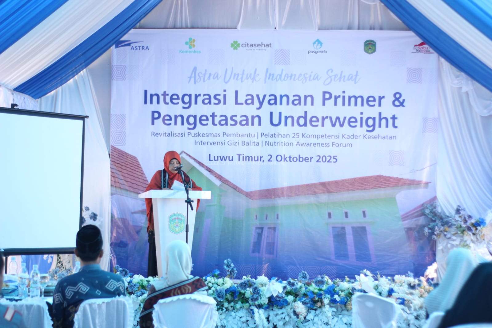 Program ILP dan Pengentasan Balita Underweight Resmi Diluncurkan di Desa Nikkel