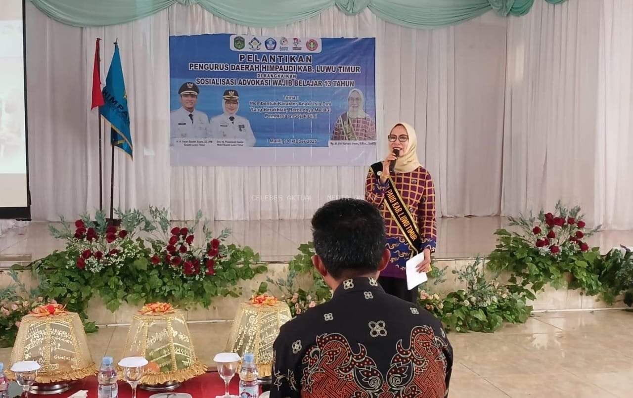 Bunda PAUD Luwu Timur Dorong Penguatan Pendidikan Usia Dini Lewat Sosialisasi Wajib Belajar 13 Tahun