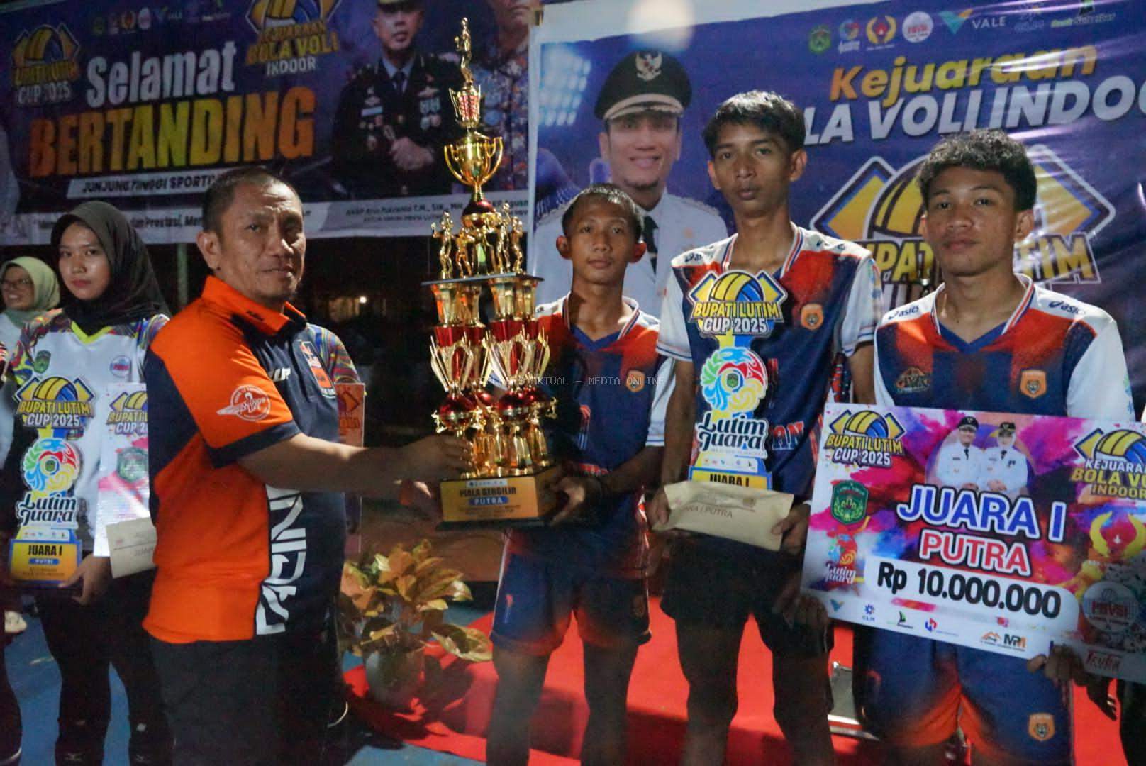 GVK D’Dayyan Rebut Gelar Juara di Final Bupati Luwu Timur Cup 2025