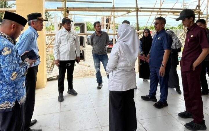 DPRD Luwu Timur Tinjau Progres Pembangunan Rumah Sakit Khusus Gigi dan Mulut di Atue