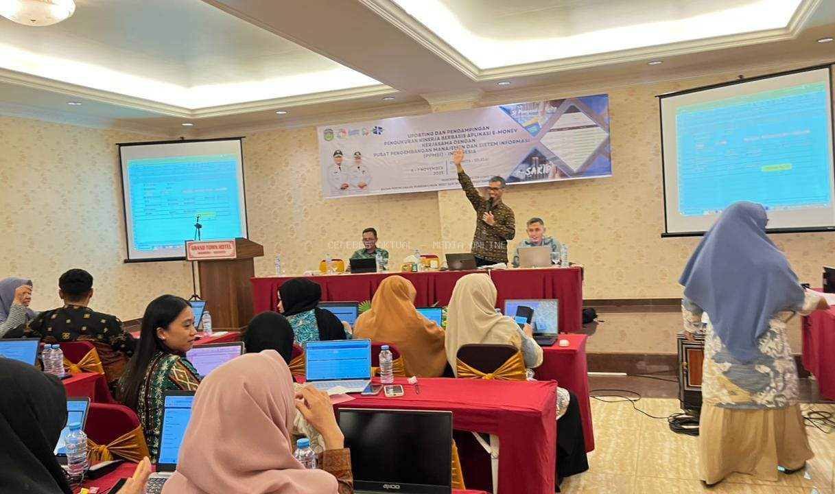 Gandeng PPMSI Indonesia, BAPPERIDA Lutim Tingkatkan Kapasitas ASN Lewat Pendampingan e-Monev