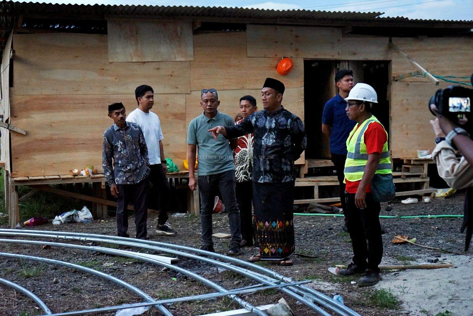 Bupati Luwu Timur Pantau Progres Dapur MBG dan Islamic Center Mahalona Raya