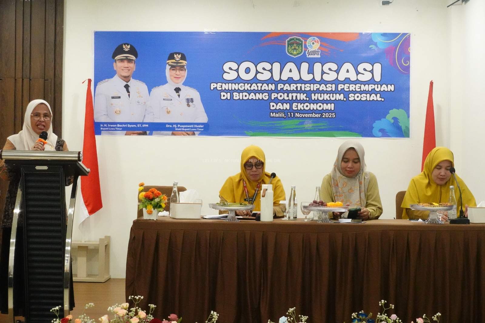 Kesetaraan Gender Jadi Fokus, Dinsos P3A Lutim Gelar Sosialisasi Pemberdayaan Perempuan