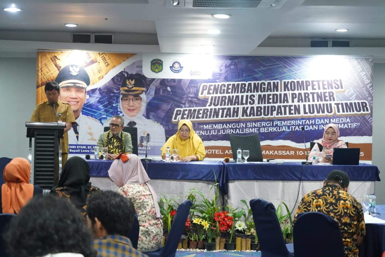Dorong Jurnalisme Berkualitas, Pemkab Lutim Latih 40 Media Partner