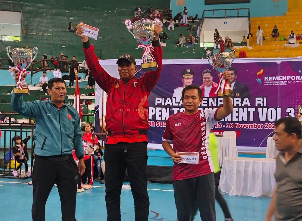 Inkado Luwu Timur Bawa Pulang 33 Medali, Kokohkan Eksistensi di Piala Menpora Sulsel 202