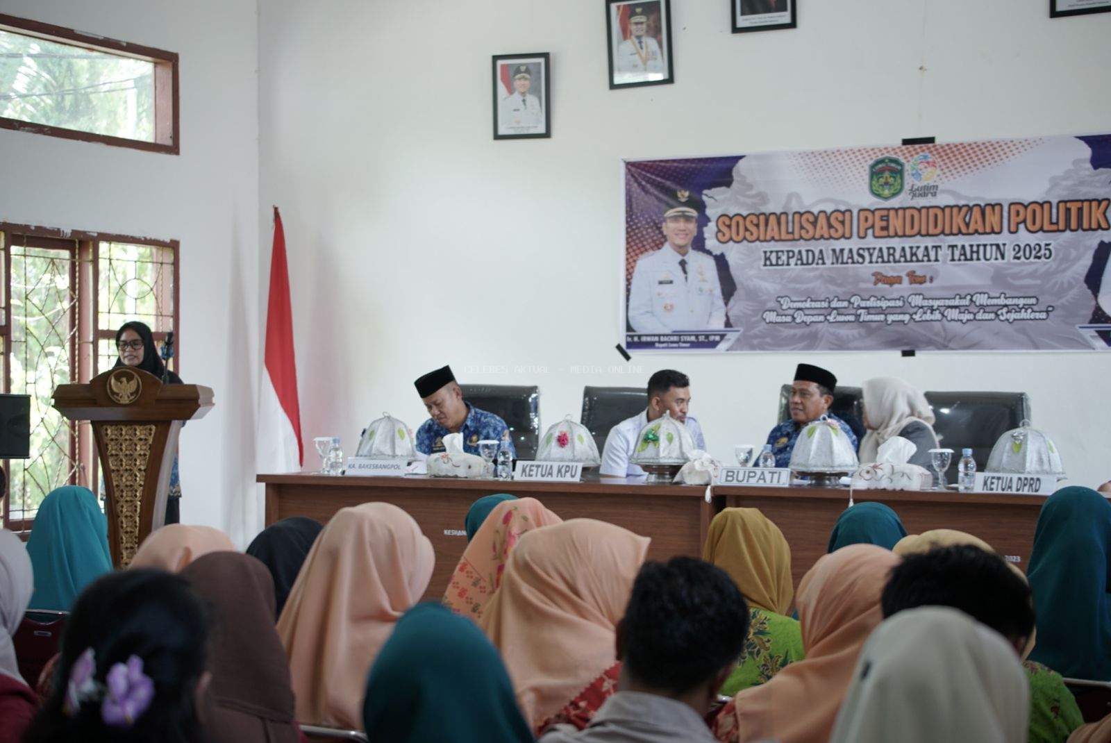 Kesbangpol Lutim Gelar Sosialisasi Politik 2025, Dorong Partisipasi Masyarakat dalam Demokrasi