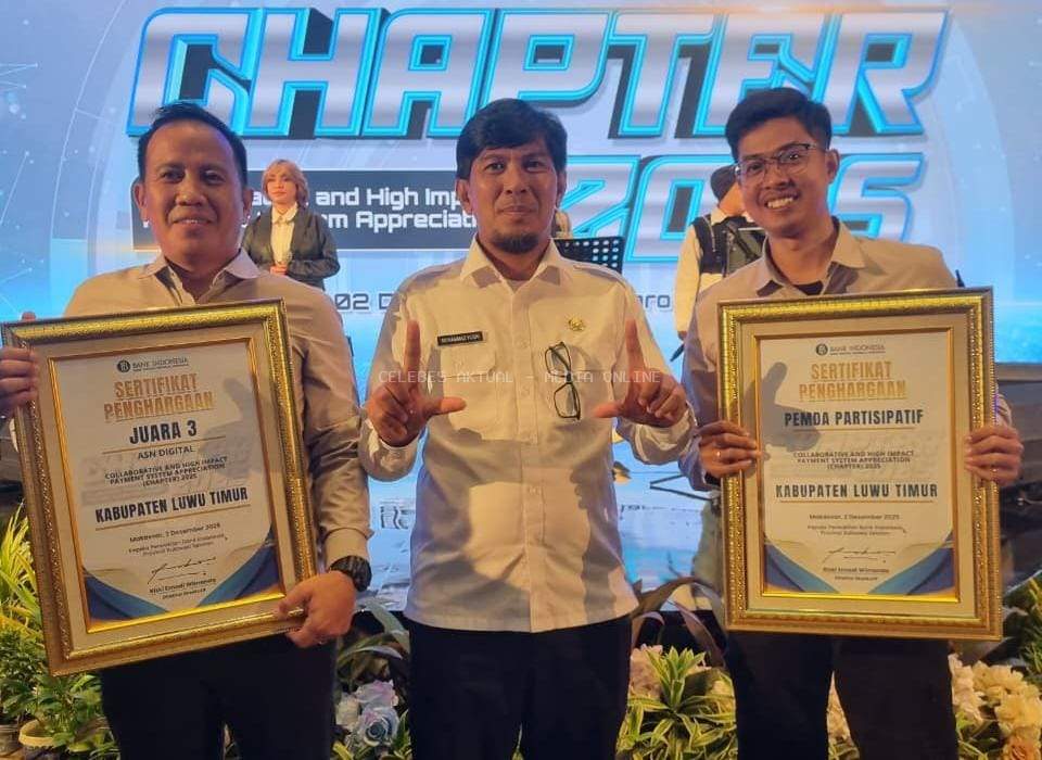 Lutim Borong Dua Penghargaan dari Bank Indonesia, Bukti Digitalisasi Kian Mantap