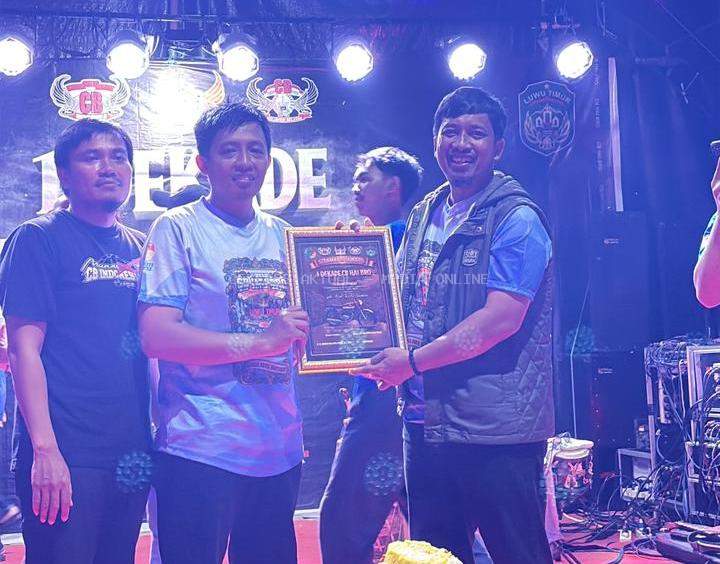 Pemkab Lutim Dorong Komunitas CB Hai Bro Jadi Pelopor Keselamatan dan Aksi Sosial