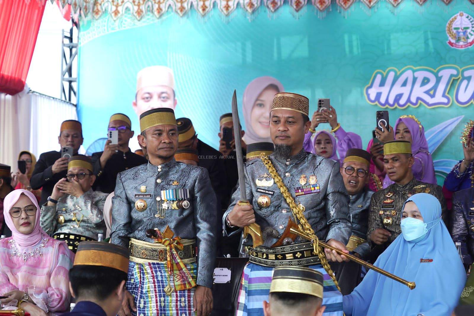 Pemkab Luwu Timur Hadiri Puncak Hari Jadi Bone ke-696