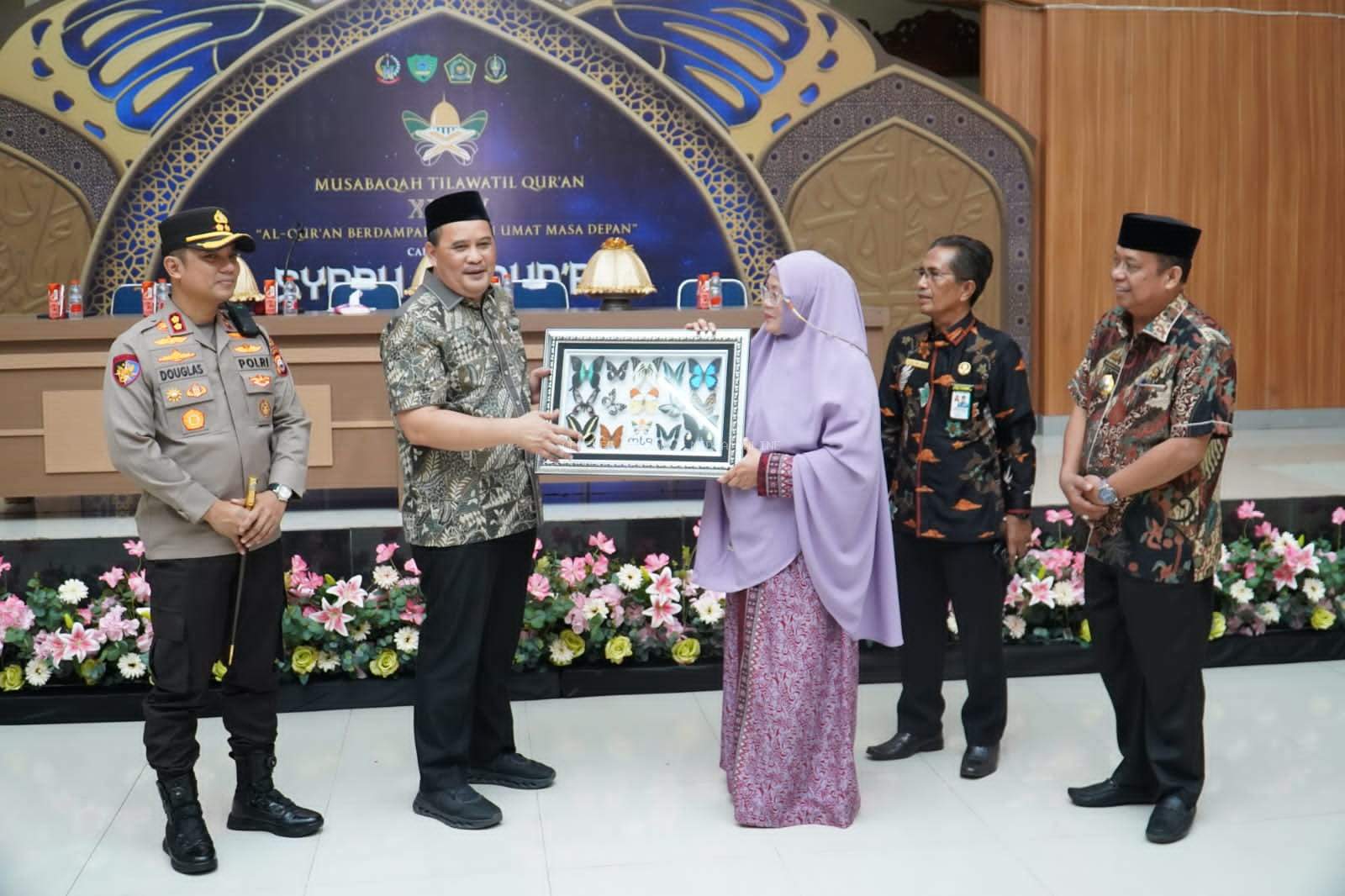 Luwu Timur Kafilah Pertama Tiba di Maros, Siap Berlaga di MTQ XXXIV Sulsel