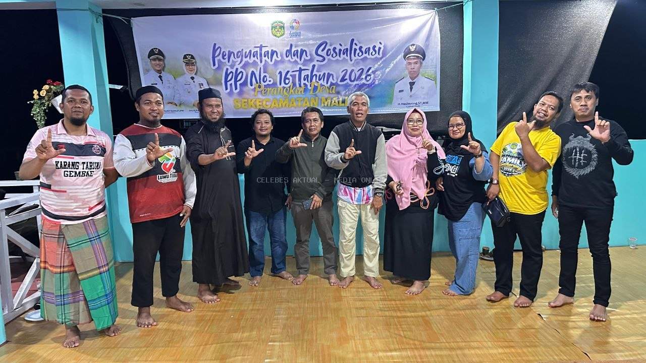 Kecamatan Malili Perkuat Pemahaman Aparatur Desa melalui Sosialisasi PP Nomor 16 Tahun 2026