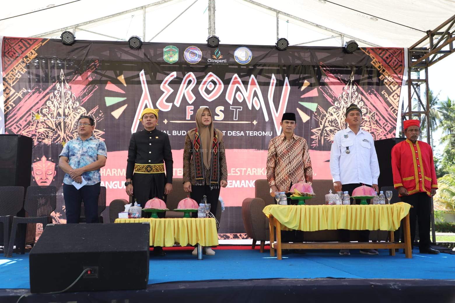 Wahidin Wahid Buka Festival Budaya Rakyat Teromu, Tradisi Lokal Jadi Ruang Pemersatu Warga