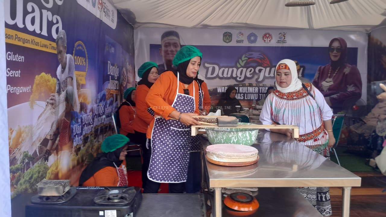 Dange Juara, UMKM Luwu Timur Angkat Kuliner Sagu Tradisional ke Pasar Modern