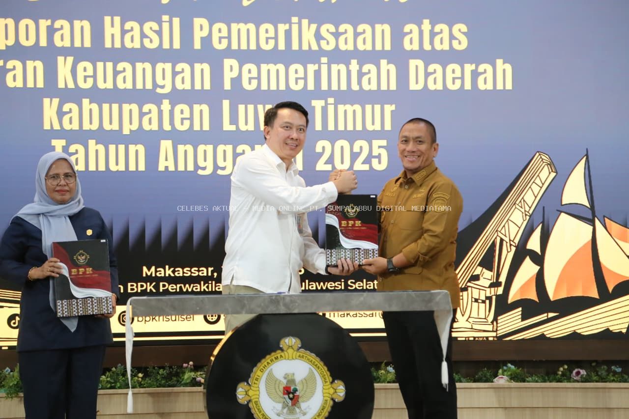 Konsisten Kelola Keuangan dengan Baik, Luwu Timur Raih Opini WTP Ke-14