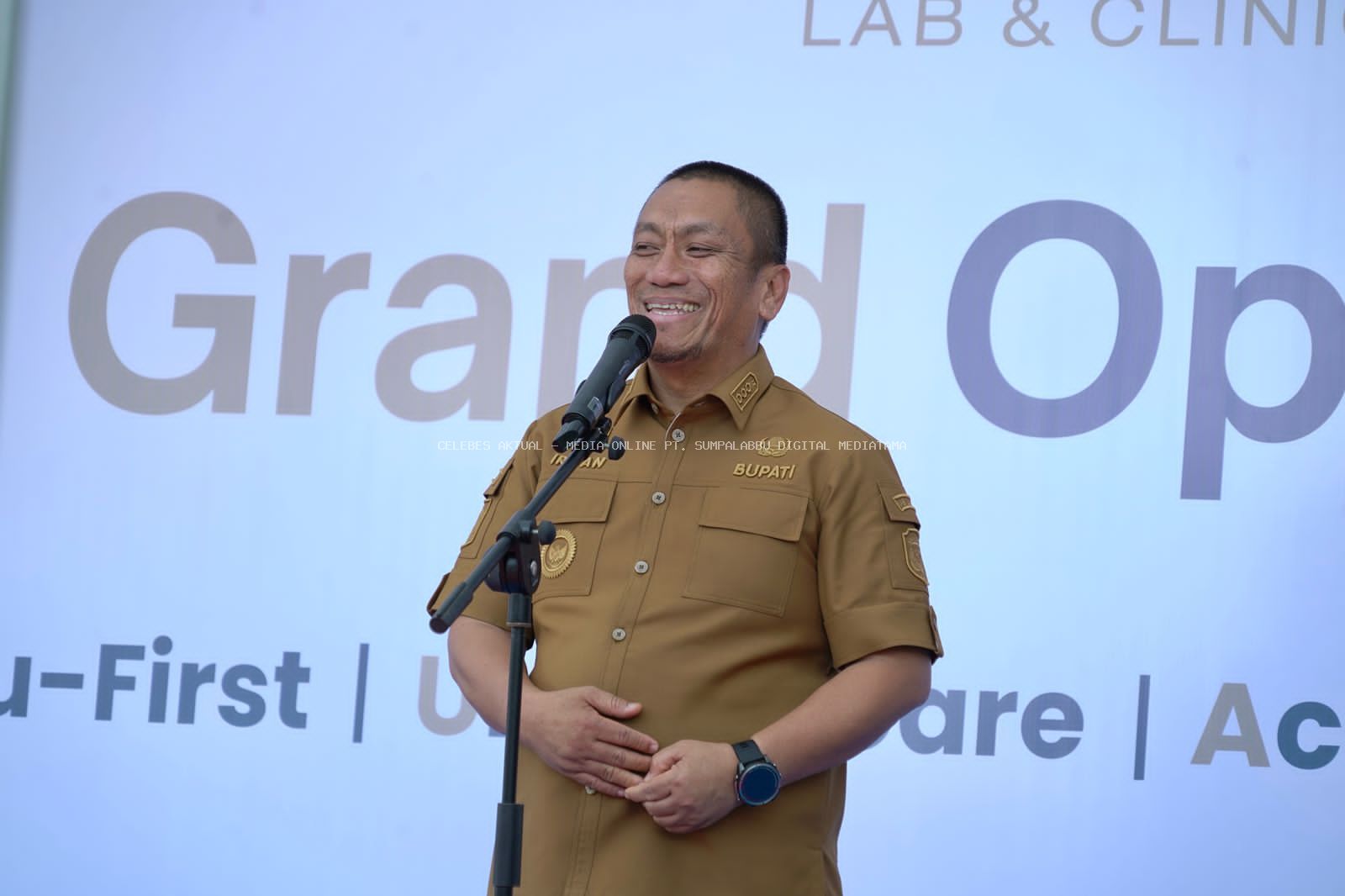 Resmikan Klinik Yuai Lab & Clinic, Bupati Irwan: Akses Kesehatan Makin Dekat