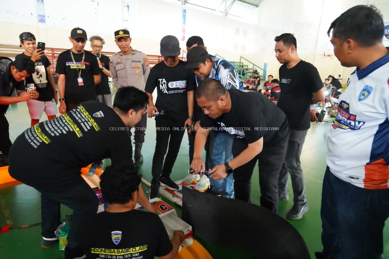 Bupati Irwan Ramaikan Kapolres Lutim Cup 2026, Adu Cepat Mini 4WD Bersama Peserta se-Sulawesi