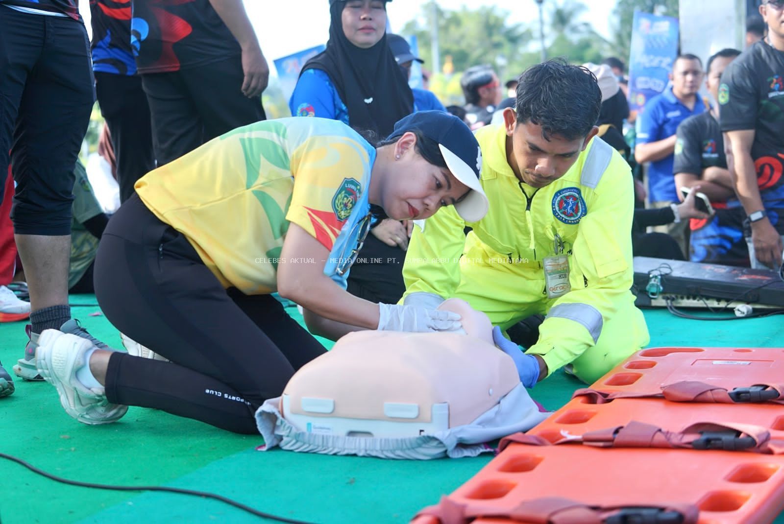 Fun Run Juara 2026, PPNI Lutim Edukasi Masyarakat Hadapi Henti Jantung Mendadak