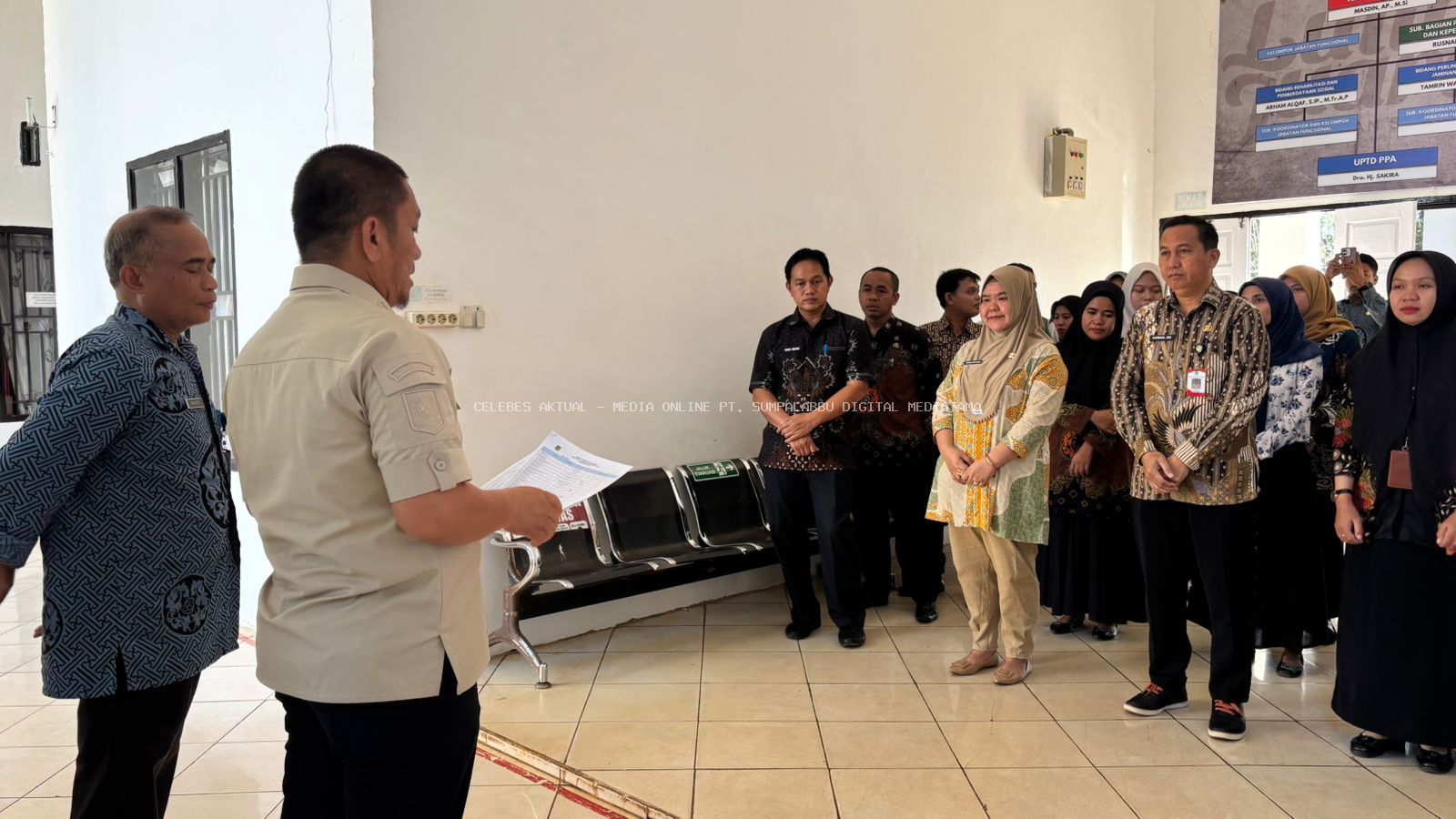 Sidak Dua OPD dan RS Atue, Bupati Luwu Timur Tegur Pegawai Tak Disiplin