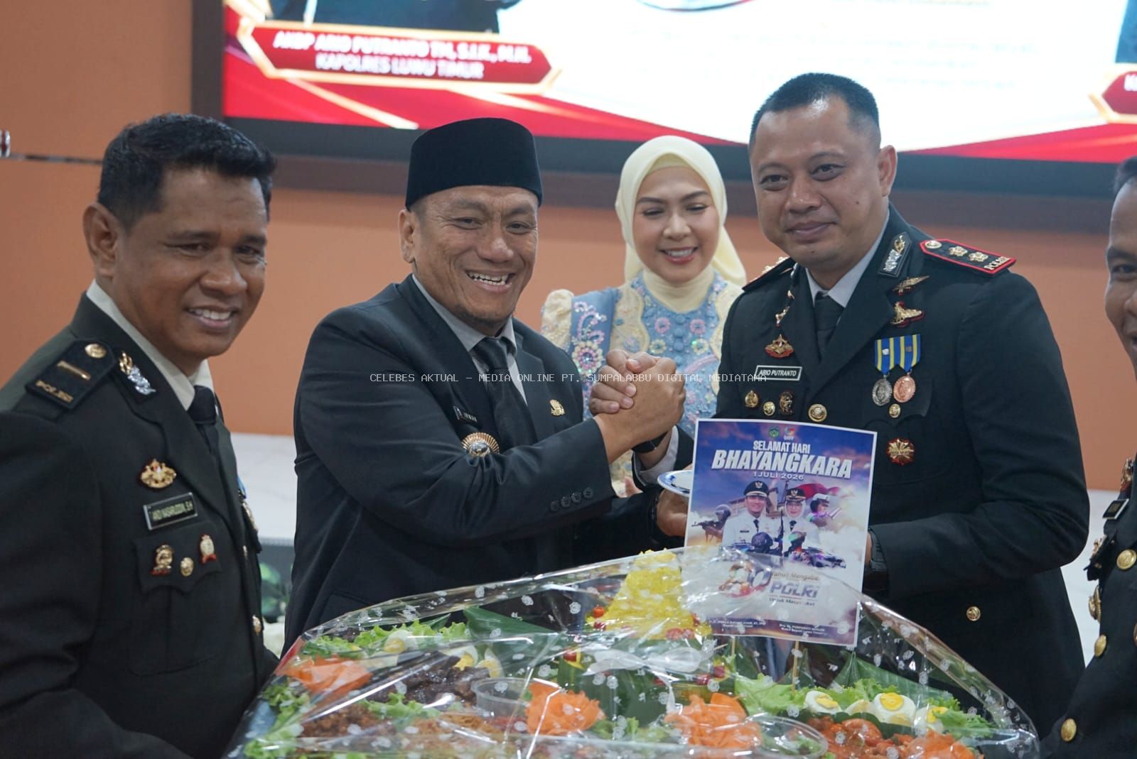 Momentum HUT Bhayangkara ke-80, Bupati Luwu Timur Tegaskan Komitmen Perkuat Sinergi Bersama Polri ‎