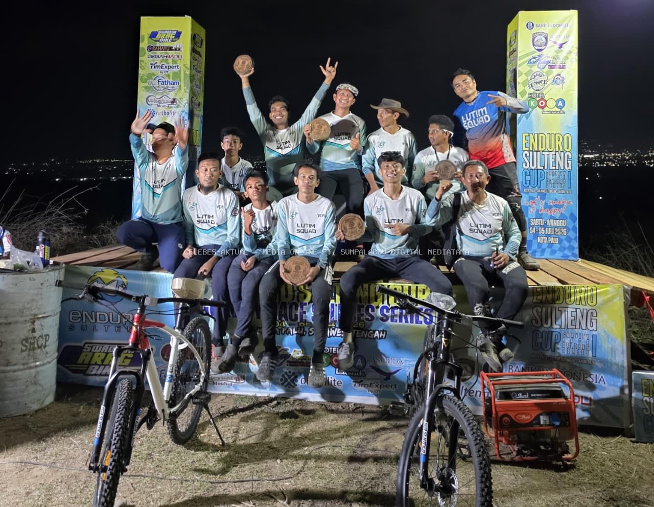 ISSI Luwu Timur Borong Prestasi di Race Enduro Sulteng Cup, Raih Penghargaan Tim Terbaik