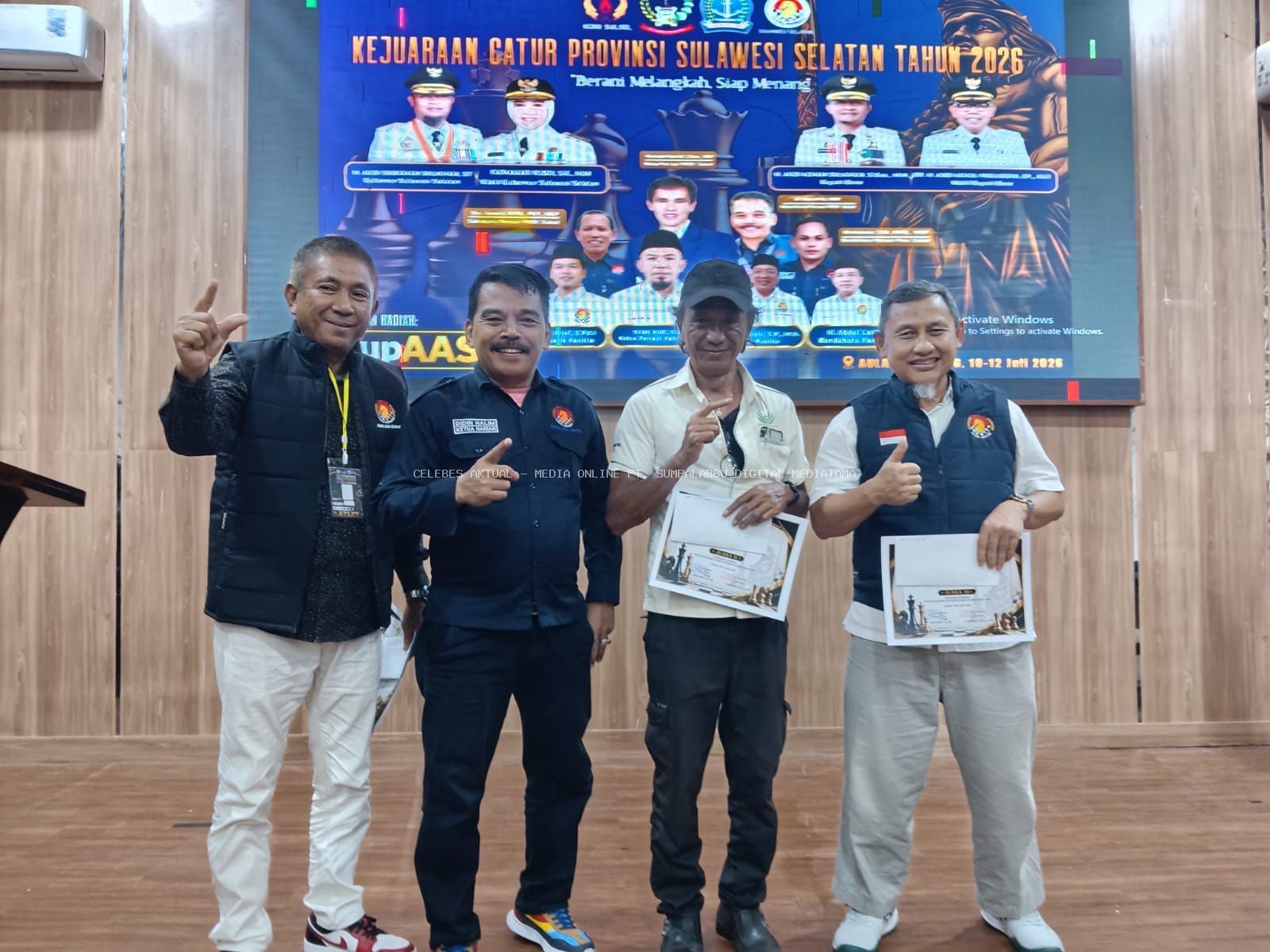 Juara Umum Kejurprov Catur Sulsel, Luwu Timur Kirim Sinyal Kuat Jelang Porprov