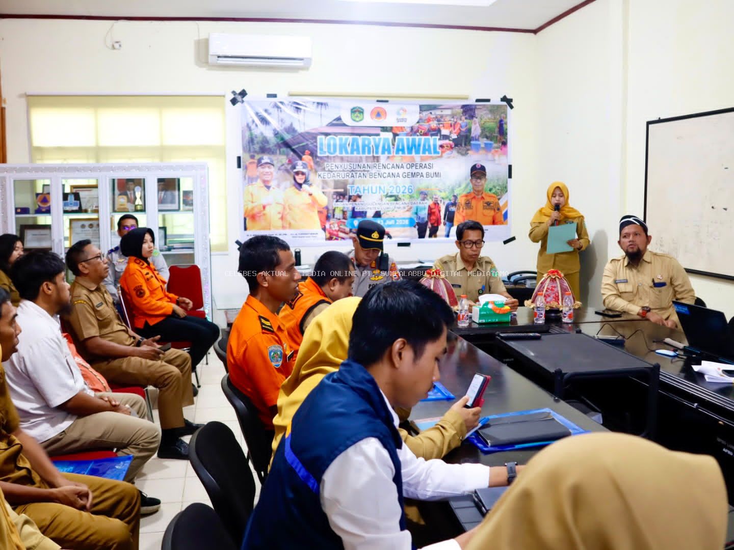 Antisipasi Risiko Gempa Bumi, Pemkab Lutim Matangkan Rencana Operasi Kedaruratan