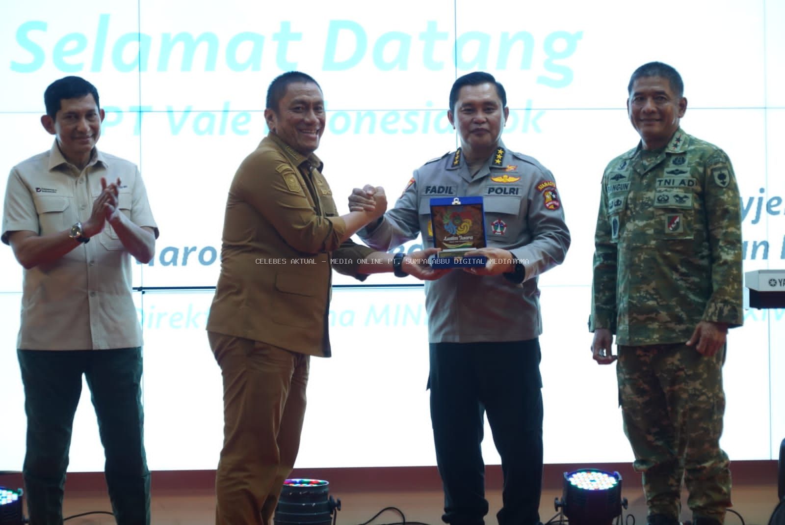 Bupati Irwan Sambut Kunjungan Astamaops Kapolri dan Pangdam XIV/Hasanuddin di Luwu Timur