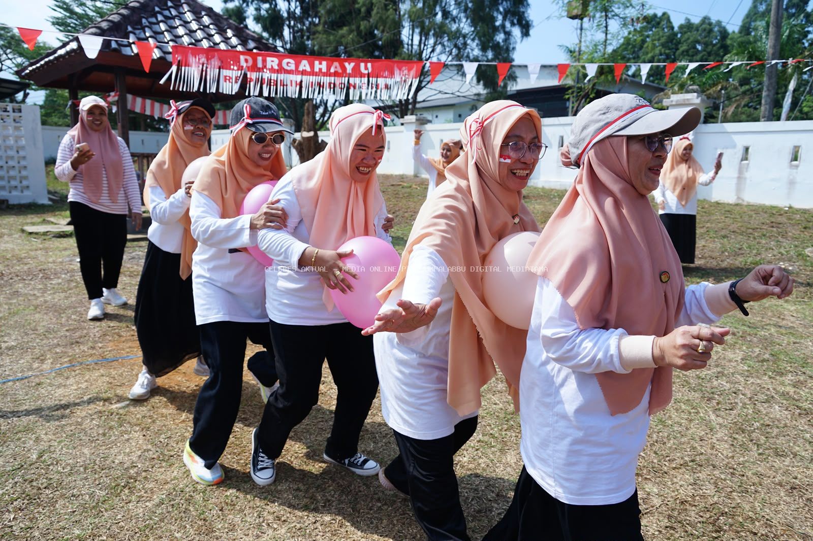 Meriahkan HUT RI ke-81, DWP Lutim Gelar Lomba Penuh Keceriaan