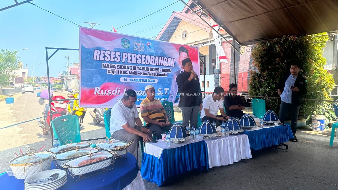 Reses Rusdi Layong di Toddopuli, Warga Titip Aspirasi dari Tenda Kedukaan hingga Penerangan Lapangan