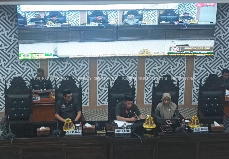 DPRD Luwu Timur Gelar Rapat Paripurna, Sidang Dibuka Jihadin Paruge