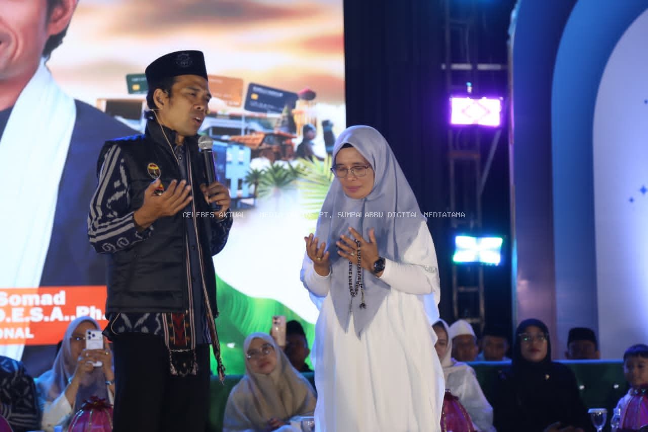 Lelang Tasbih UAS Galang Wakaf, Anggota DPRD Luwu Timur Sumbang Rp10 Juta