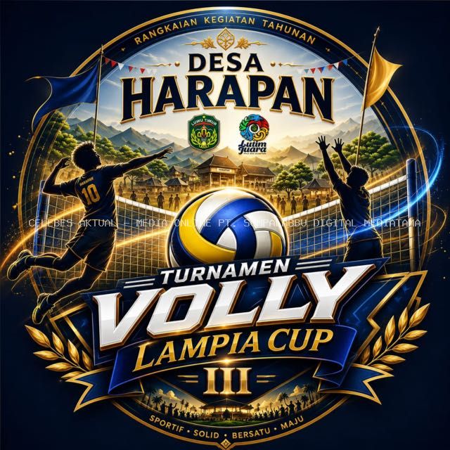Lampia Cup III Bersiap Digelar, Turnamen Voli Desa Harapan Dorong Geliat Ekonomi Lokal