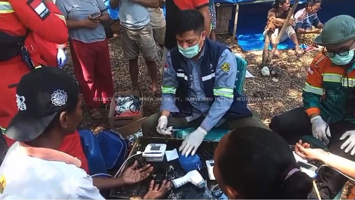 Hari Ketiga di NTT, ERT PT CLM Layani Kesehatan Warga Terdampak Gempa