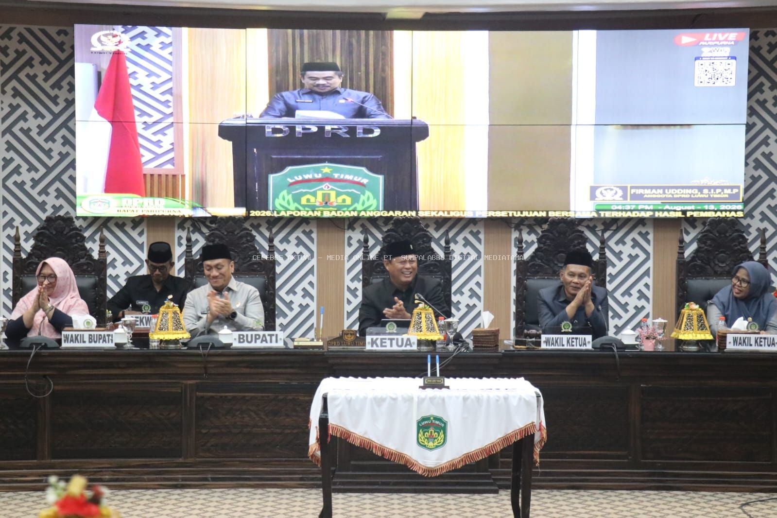 Pemkab Luwu Timur dan DPRD Satu Suara Soal Perubahan KUA-PPAS 2026