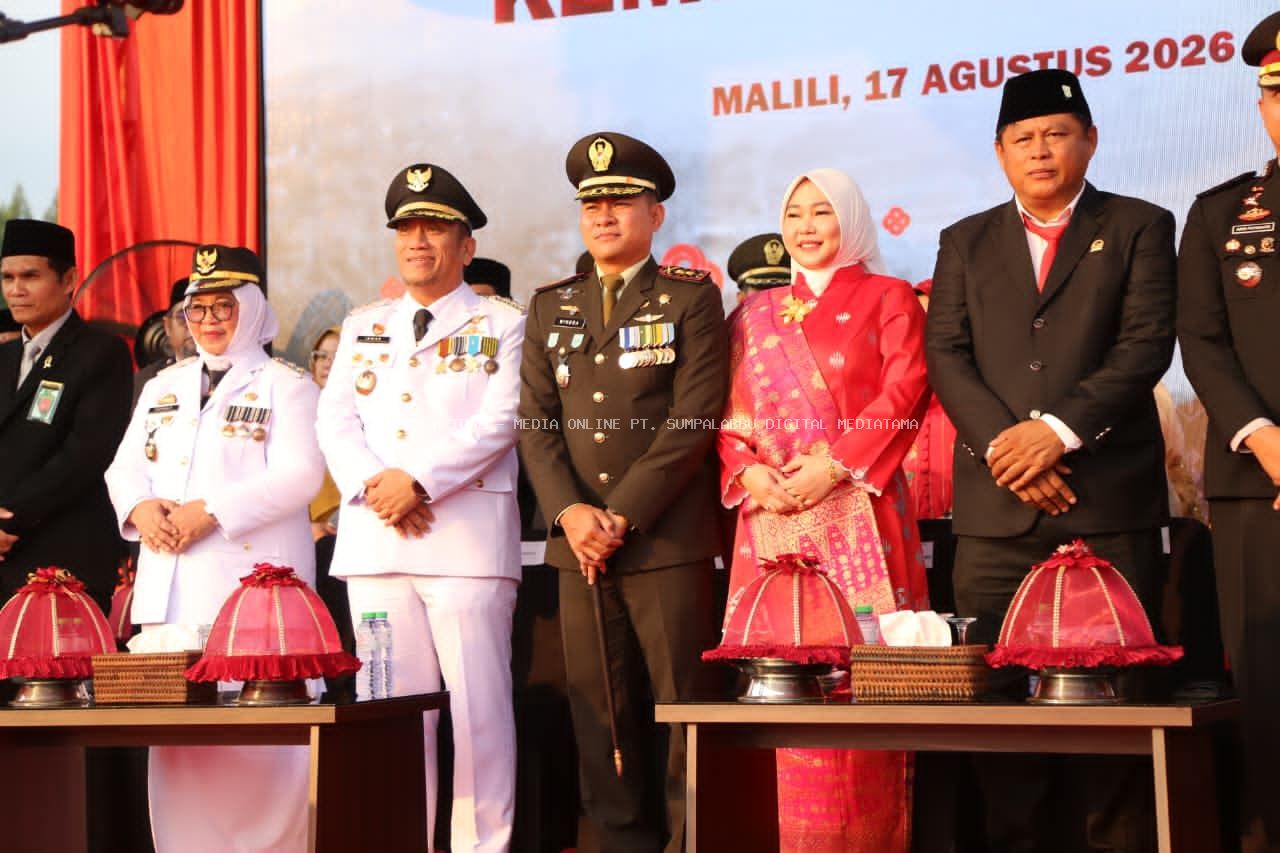Ober Datte Hadiri Penurunan Sang Saka, Saksikan Haru Paskibraka di HUT ke-81 RI