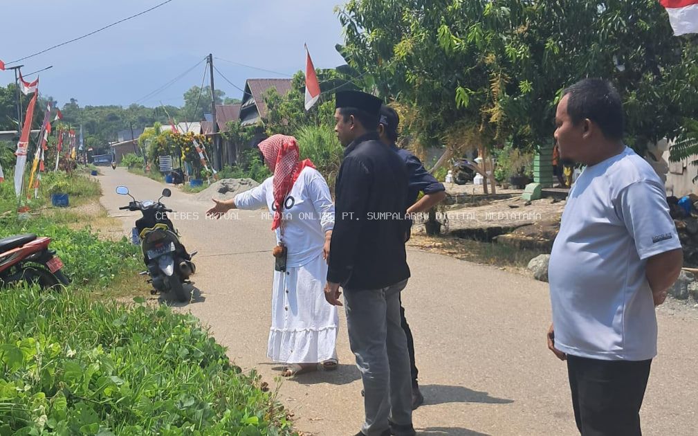 Usai Reses, Rusdi Layong Tinjau Titik Rawan Banjir di Balantang
