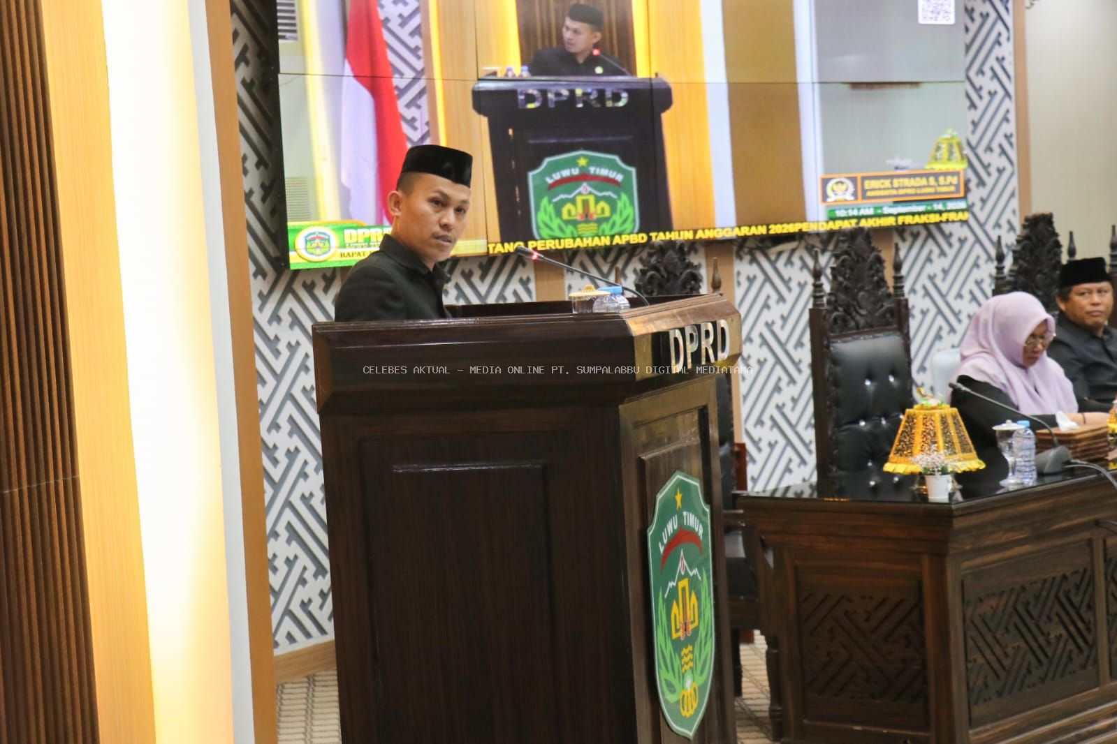 Lima Fraksi DPRD Luwu Timur Sepakat Ranperda Perubahan APBD 2026 Ditetapkan Jadi Perda