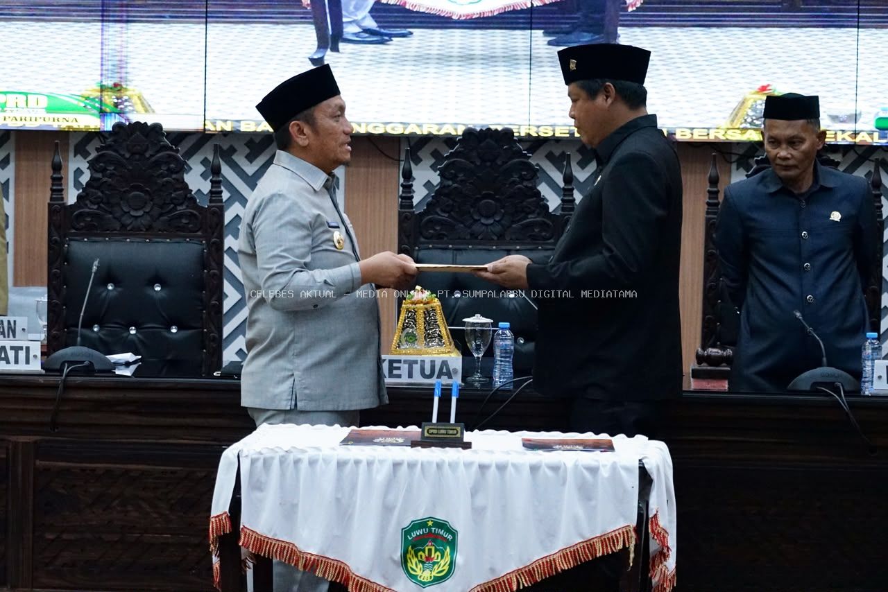 DPRD Luwu Timur Terima Ranperda APBD 2027, Arah Kebijakan Anggaran Mulai Dikawal