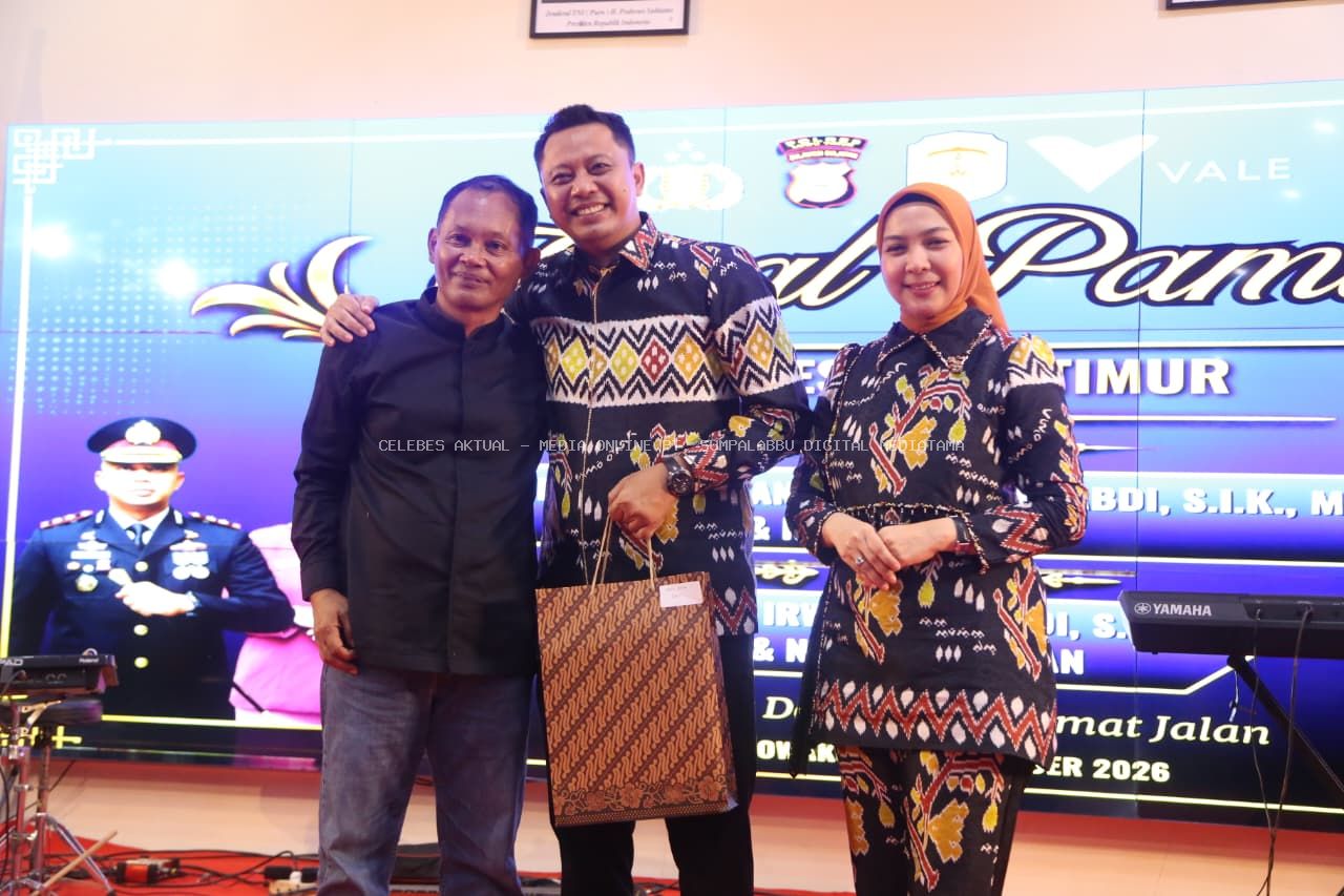Kenal Pamit Kapolres Luwu Timur, Jihadin Peruge Jadi Representasi DPRD dalam Sinergi Forkopimda